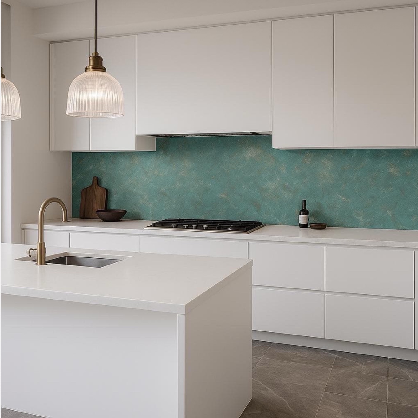 Engineered quartz countertops