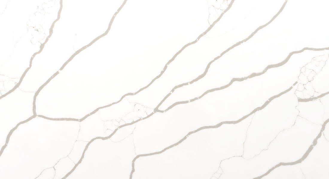 Calacatta Lazza Gold Paradigm quartz slab in Jaipur