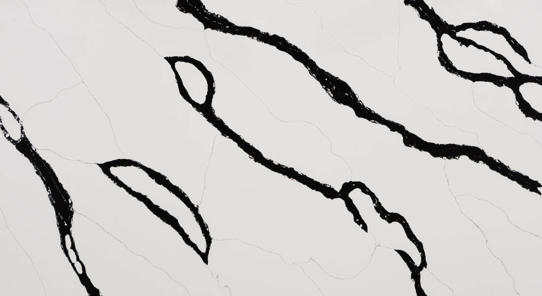 Calacatta Lusaka Black Paradigm quartz in Jaipur